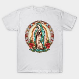 La Virgen Maria La Virgen de Guadalupe T-Shirt